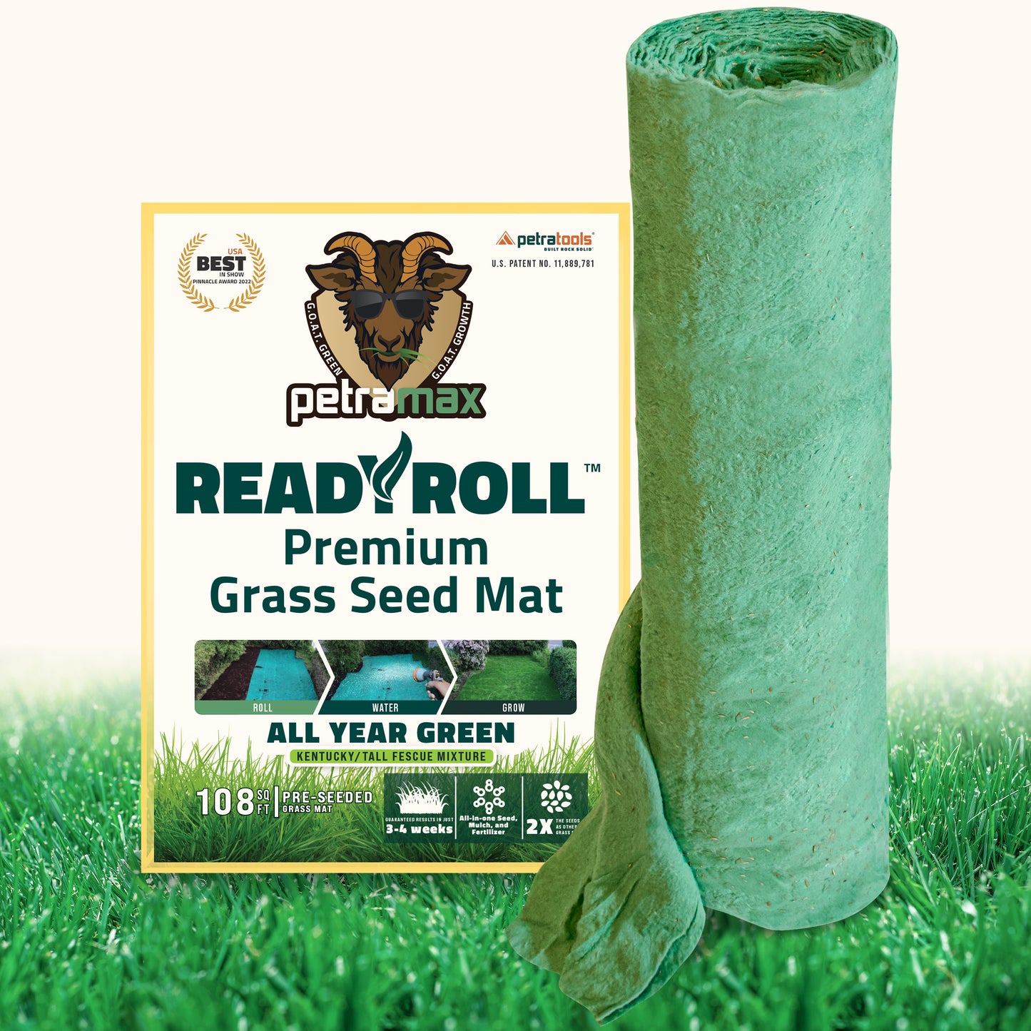 ReadyRoll Kentucky Fescue Grass Mat
