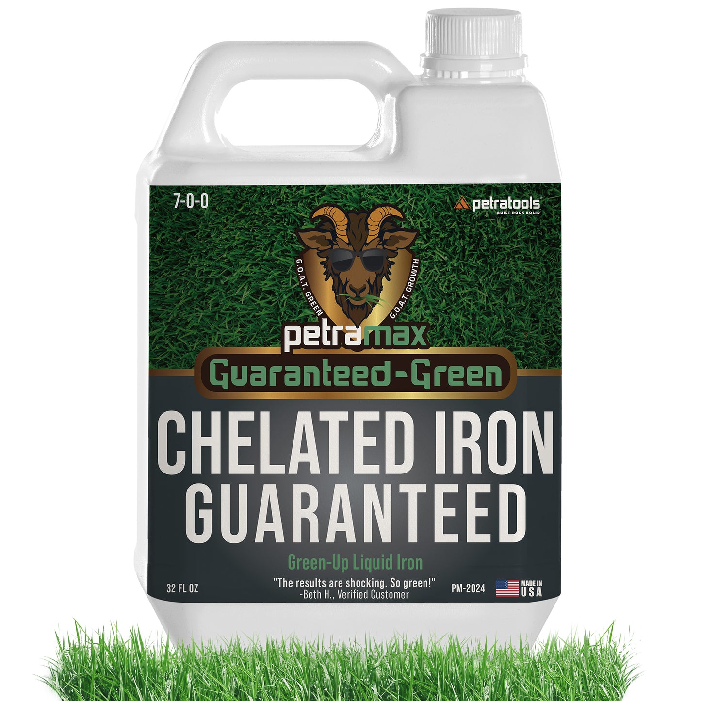 PetraMax Chelated Iron Guaranteed 7-0-0