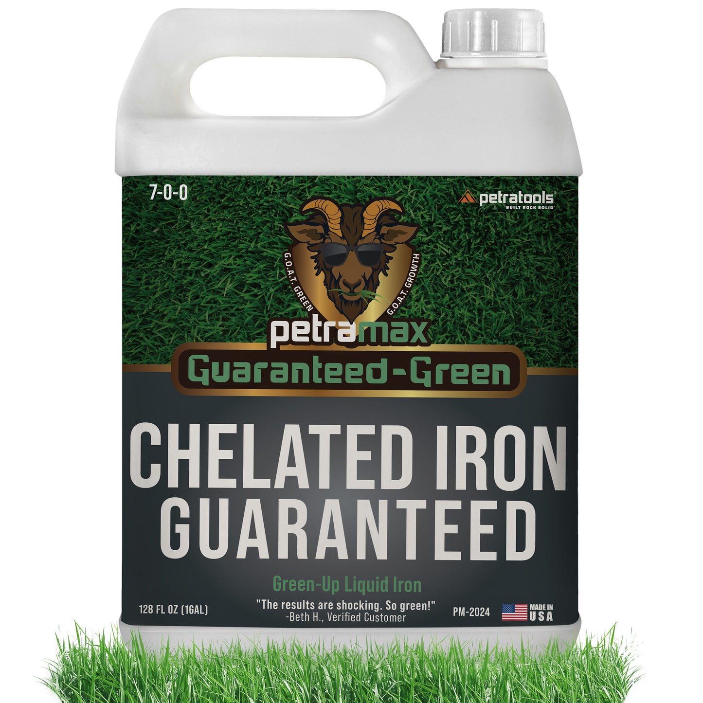 PetraMax Chelated Iron Guaranteed 7-0-0