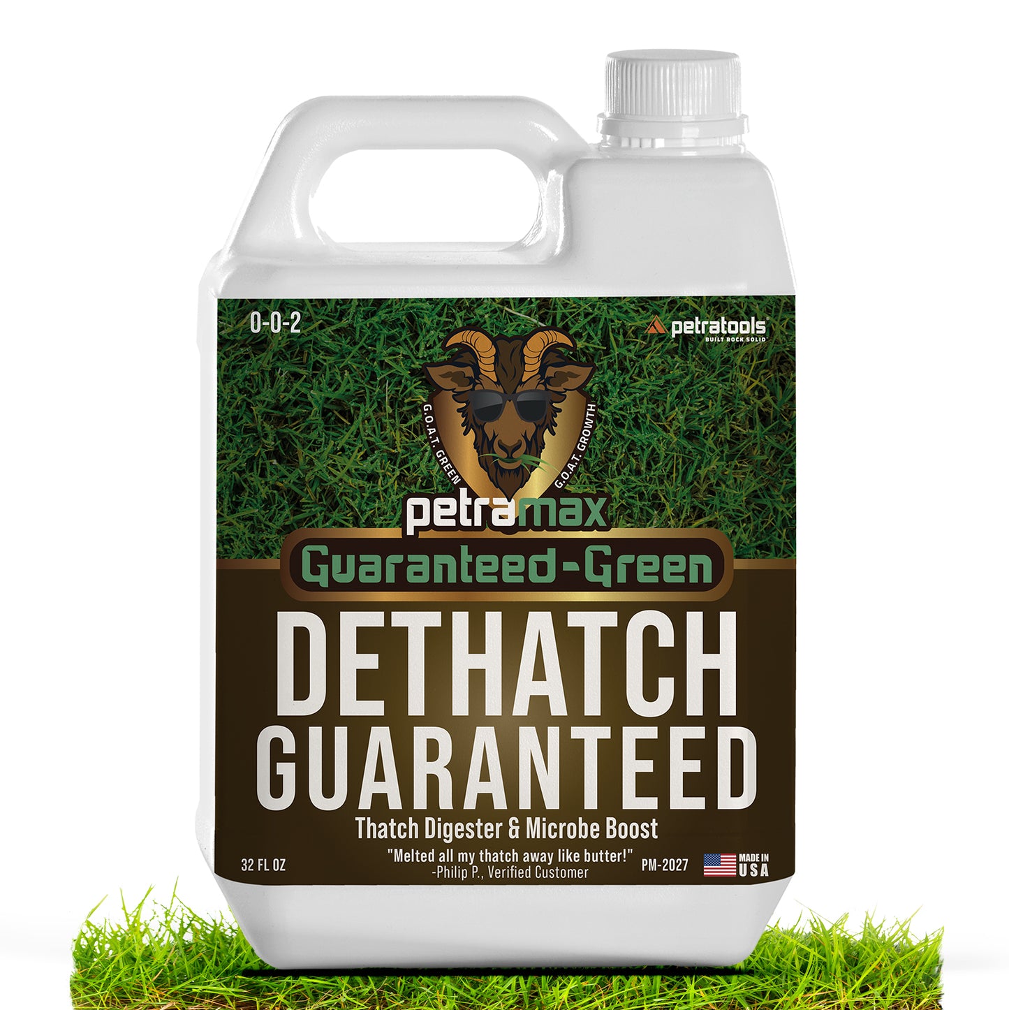 PetraMax Liquid Dethatcher 0-0-2