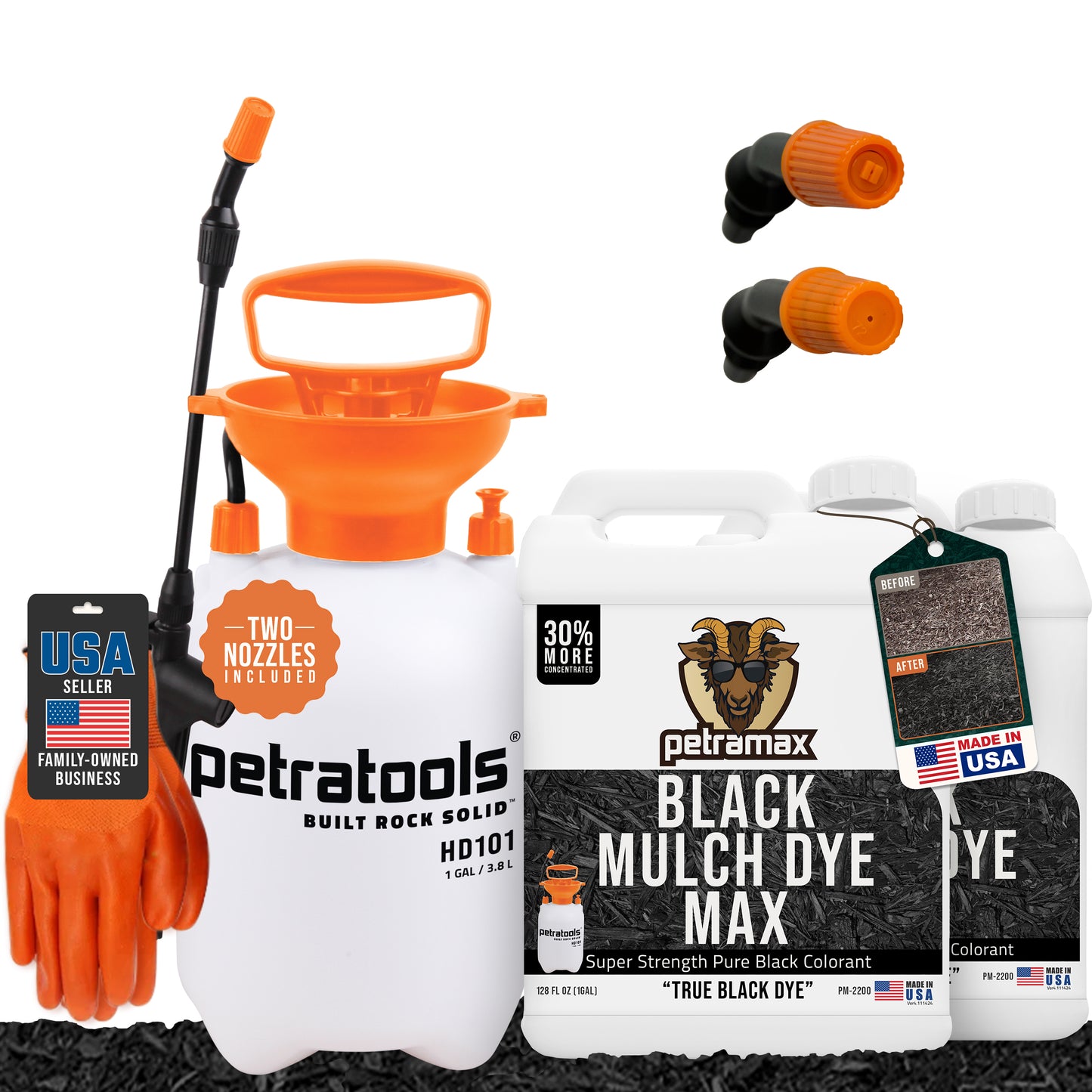 PetraMax Black Mulch Dye Max