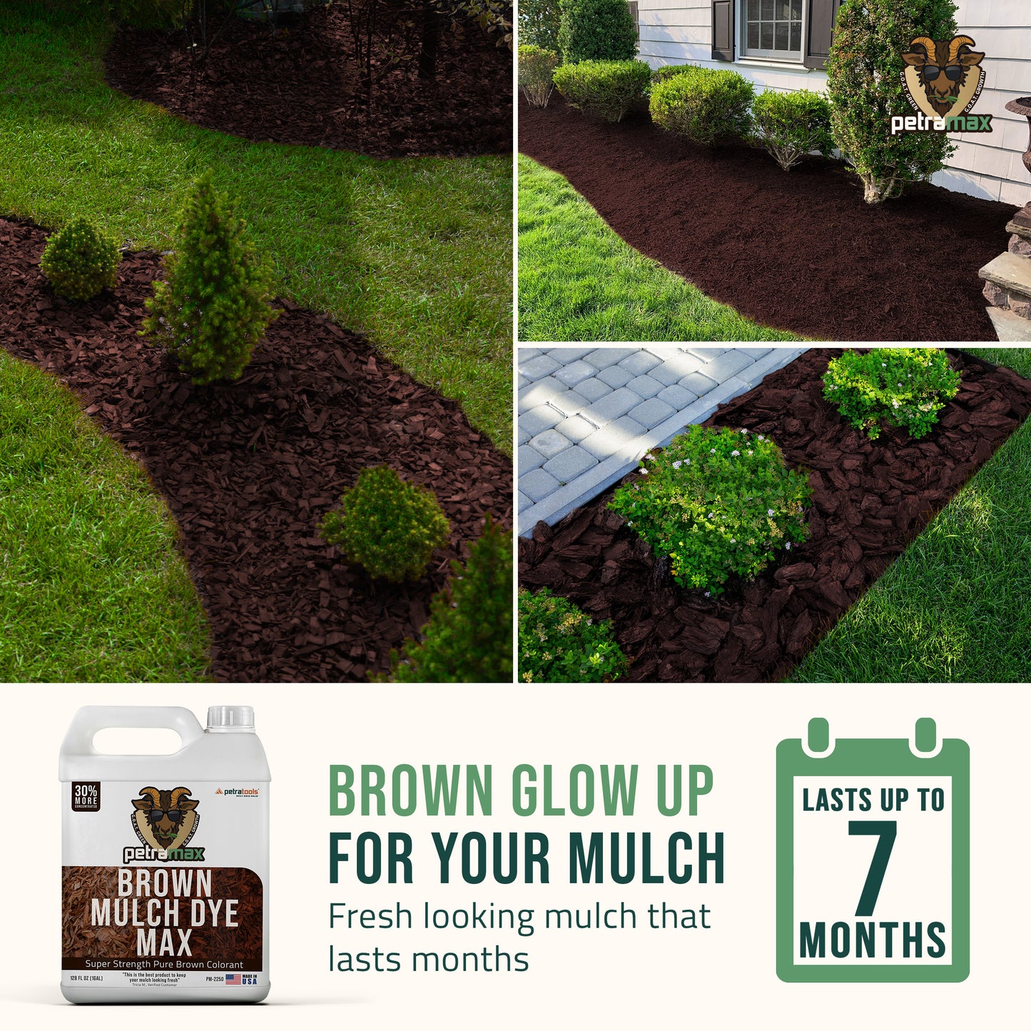 PetraMax Brown Mulch Dye