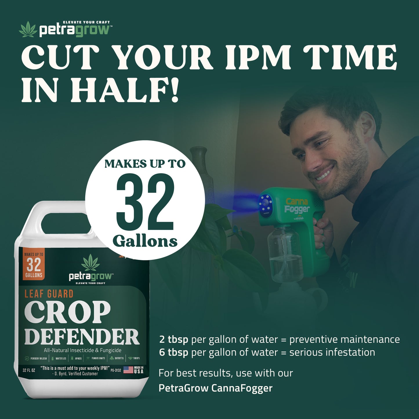 PetraGrow Crop Defender Leaf Guard Concentrate