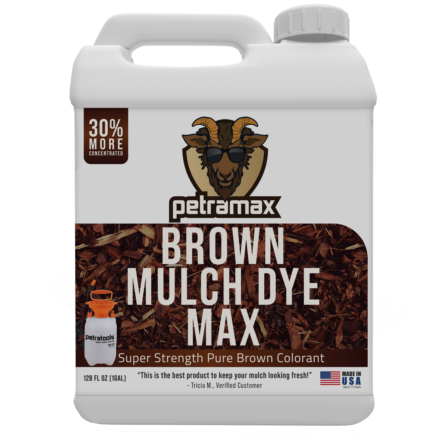 PetraMax Brown Mulch Dye