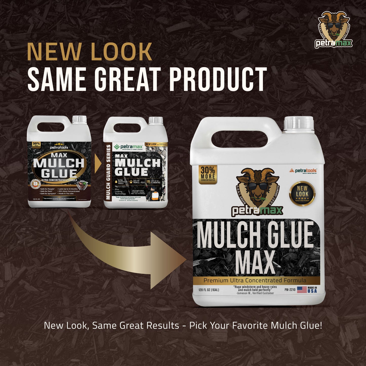 PetraMax Mulch Glue Max