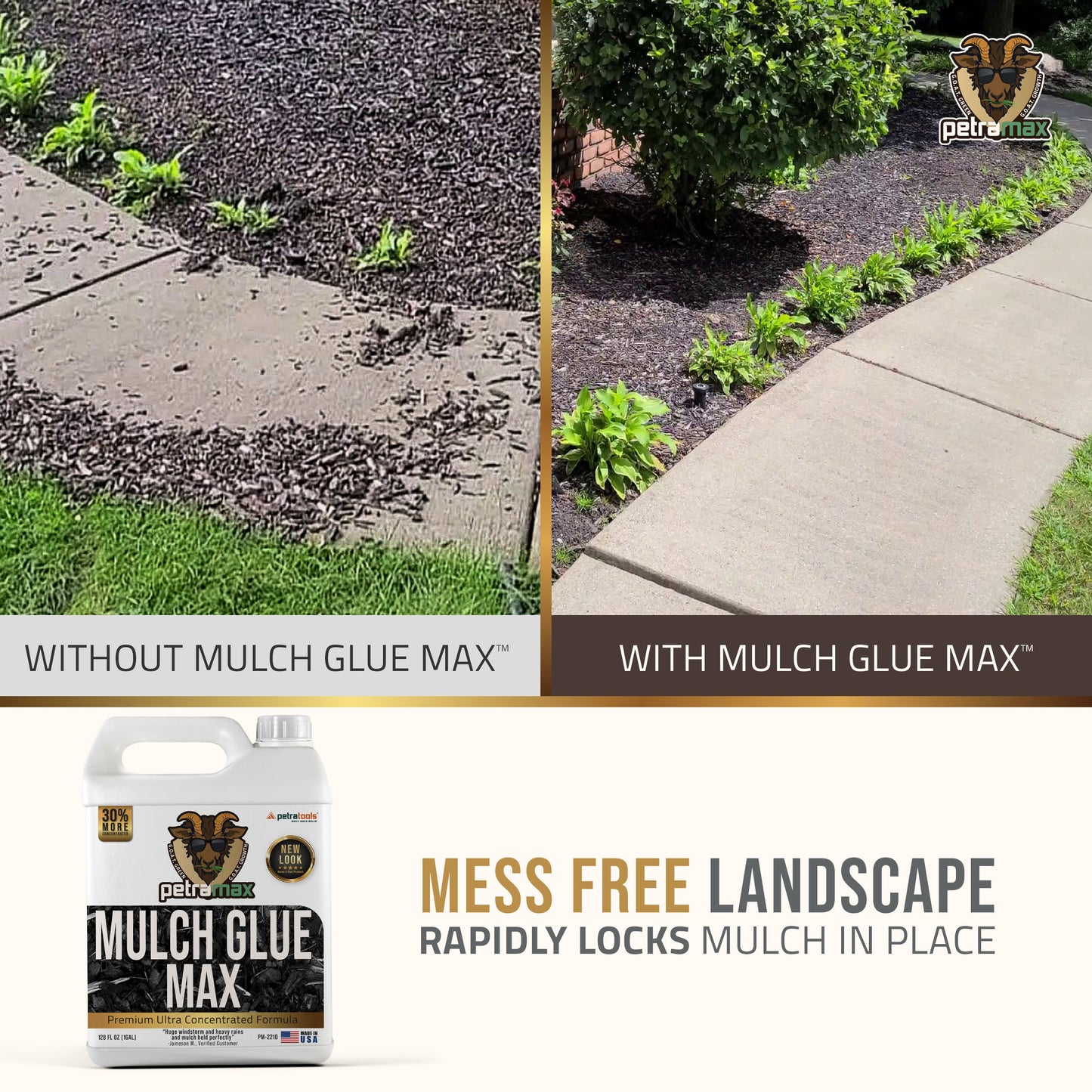 PetraMax Mulch Glue Max
