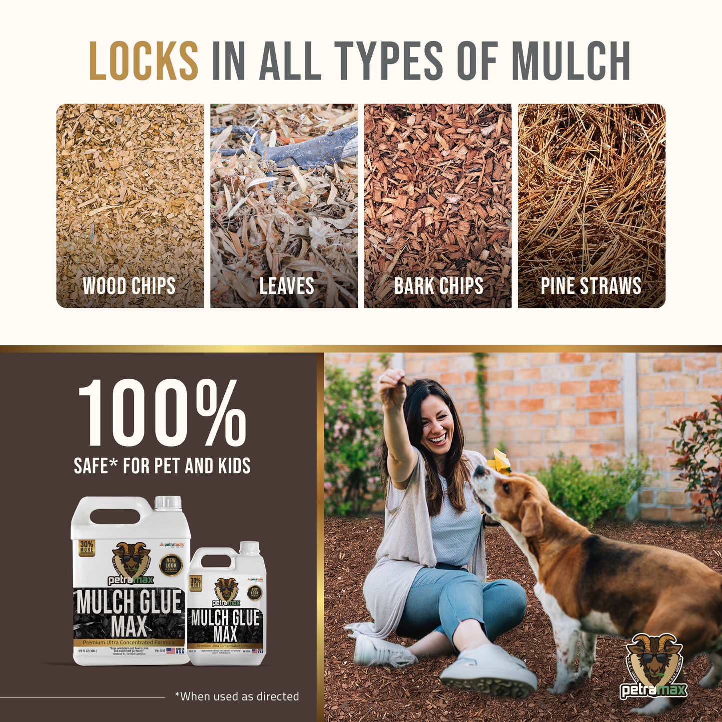 PetraMax Mulch Glue Max