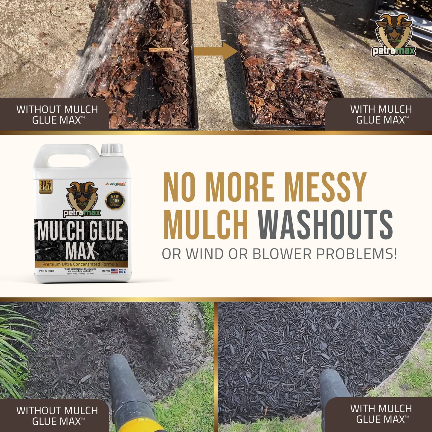 PetraMax Mulch Glue Max