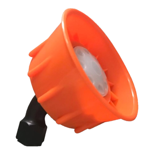 Orange Shower Cone Nozzle