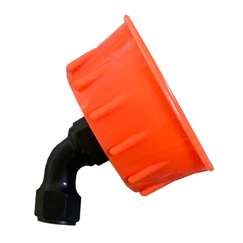 Orange Shower Cone Nozzle