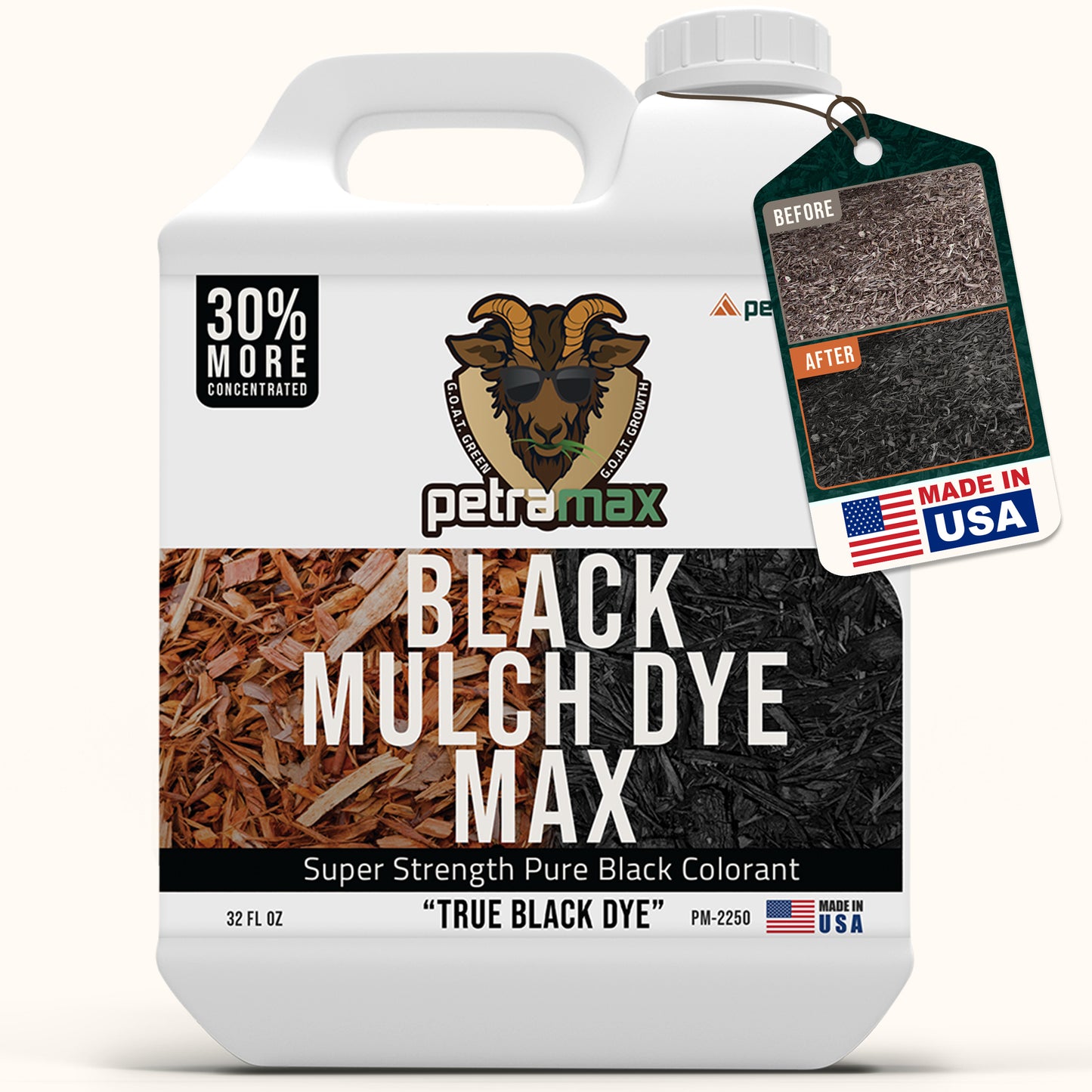 PetraMax Black Mulch Dye Max