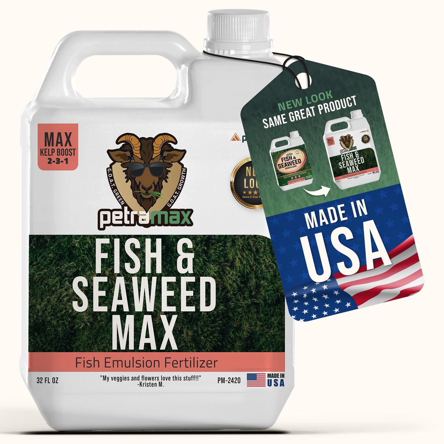 PetraMax Fish & Seaweed Fertilizer Max