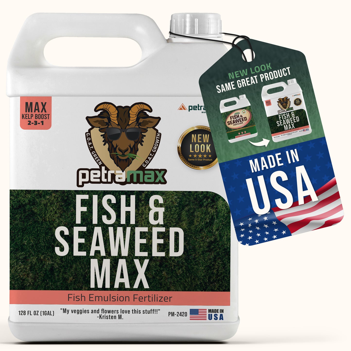 PetraMax Fish & Seaweed Fertilizer Max