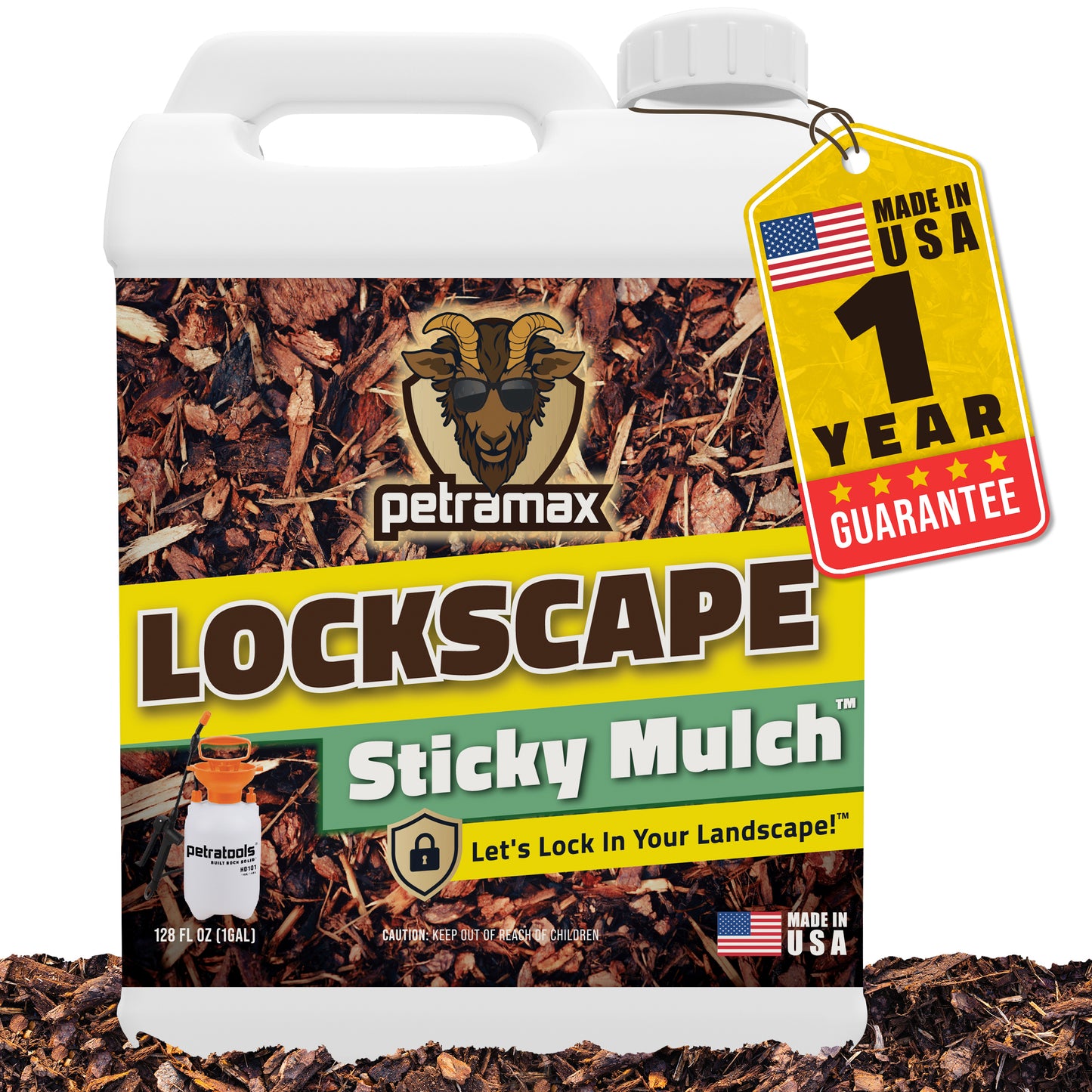 PetraMax Lockdown Sticky Mulch Glue