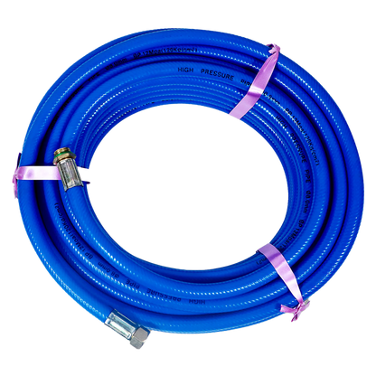 Hose - 50 ft High Press., Blue, Female/Male - HD5000, HD5000-R, HD12000, HD14000