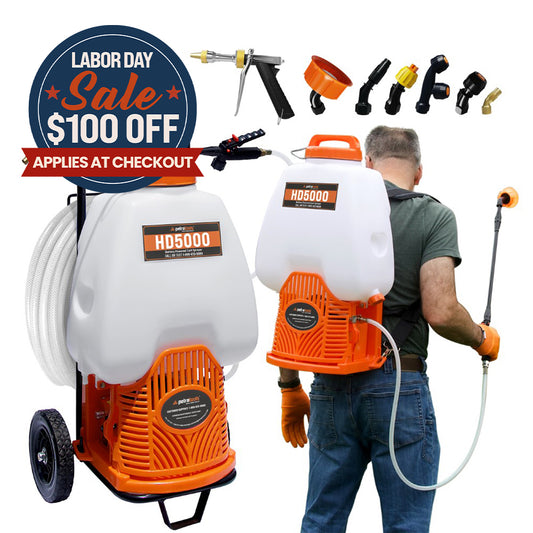 PetraTools Battery Cart Sprayer (6.5 Gallon) - HD5000