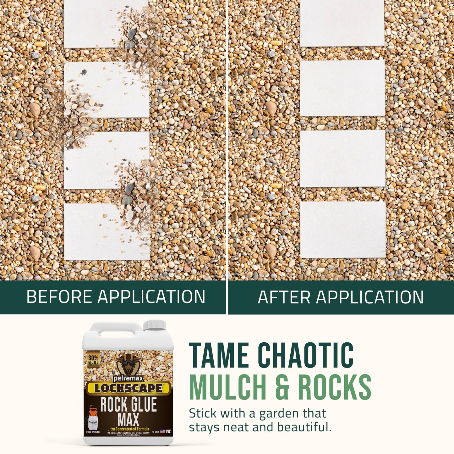 PetraMax Rock Glue Max for Landscaping