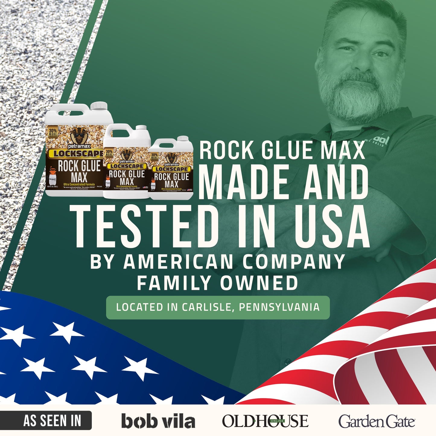 PetraMax Rock Glue Max for Landscaping