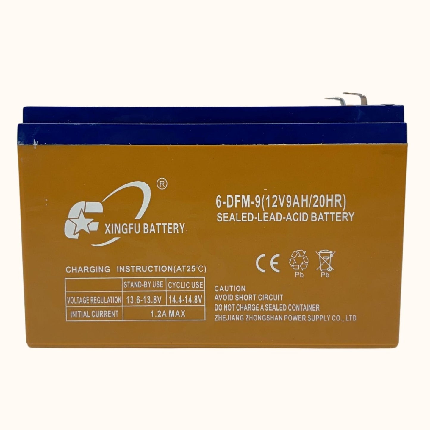 Replacement Battery for HD5000 and HD5000 Reel Sprayers - 12V 10AH Sealed Lead Acid Battery