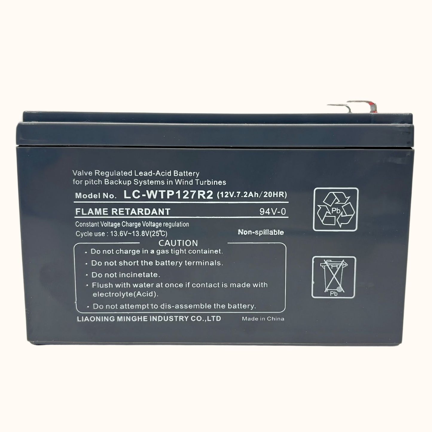 Replacement Battery for HD4000, HD4000 Cart and HD4100 Sprayer - 12V8AH Sealed Lead Acid Battery