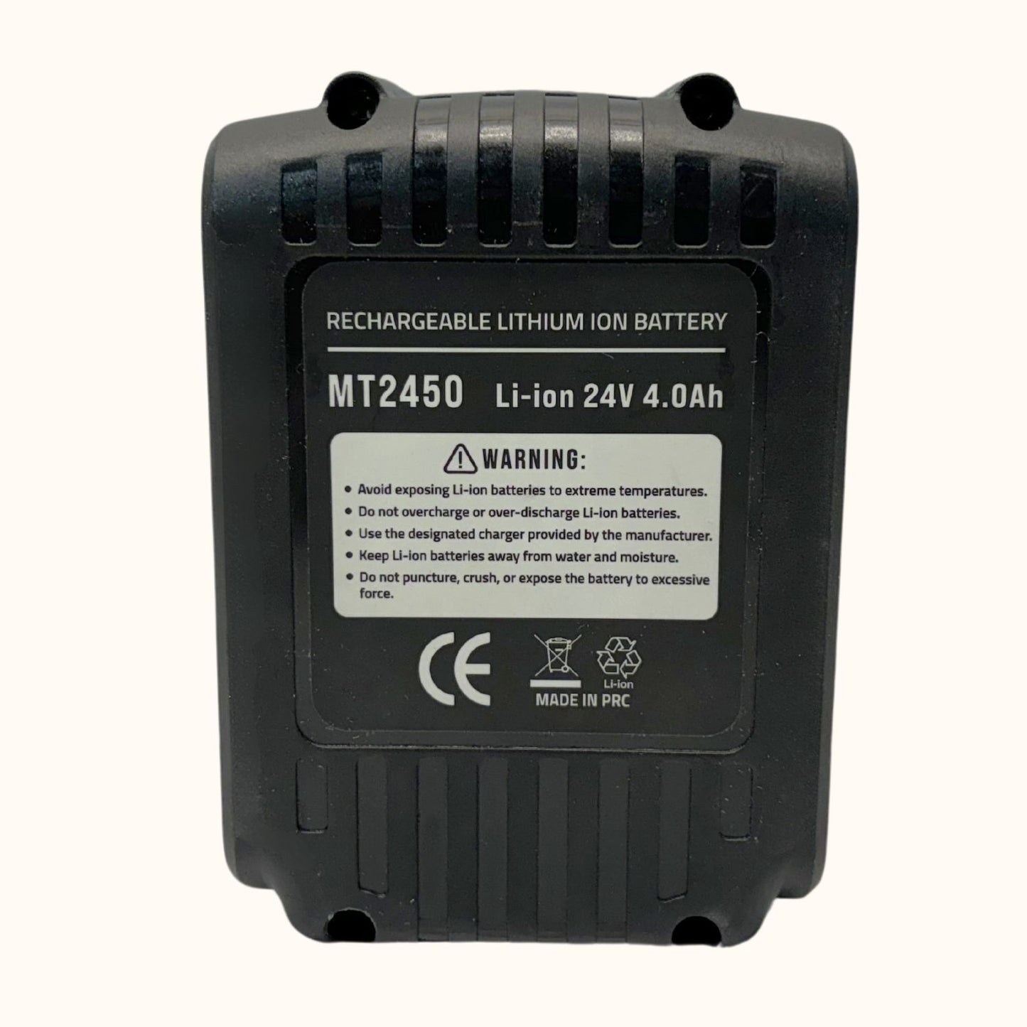 Battery Backpack Fogger Battery - Replacement/Spare Lithium-Ion Battery - 24V 4AH