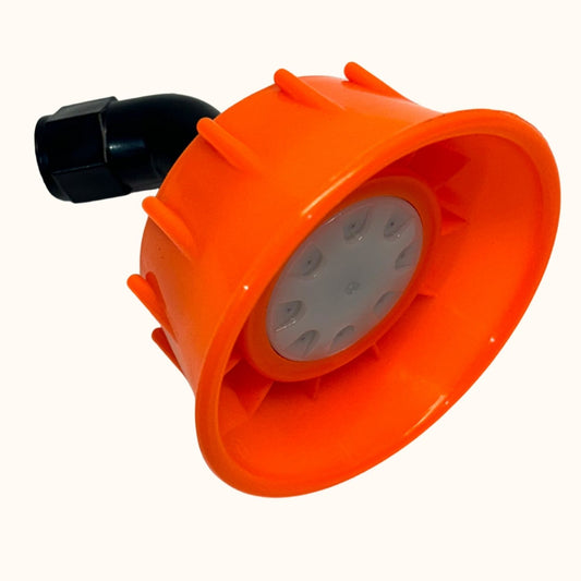 Orange Shower Cone Nozzle