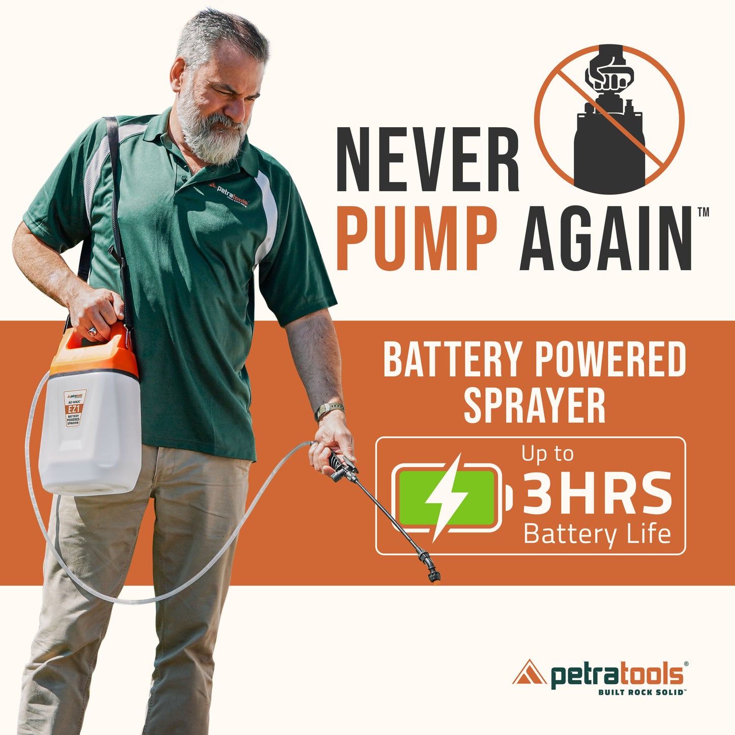 Petratools EZ1 Electric Battery Sprayer