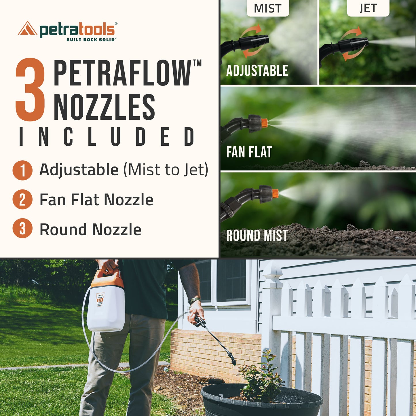 Petratools EZ1 Electric Battery Sprayer