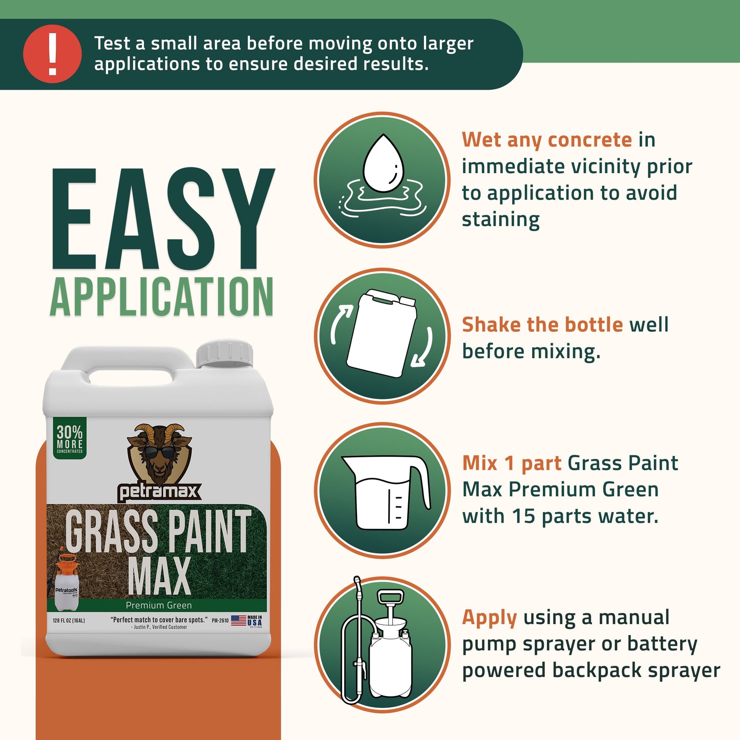 Petramax Grass Paint Max