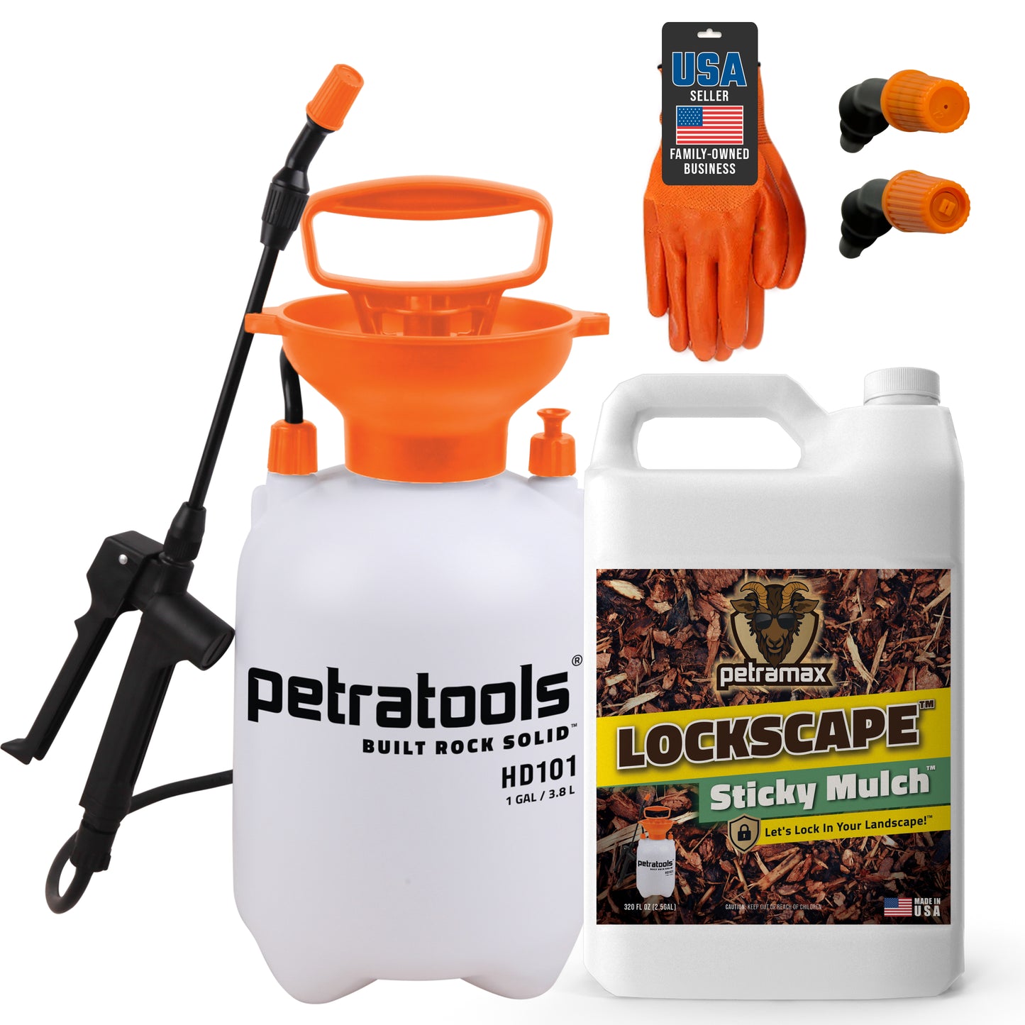 PetraMax LOCKSCAPE Sticky Mulch Glue