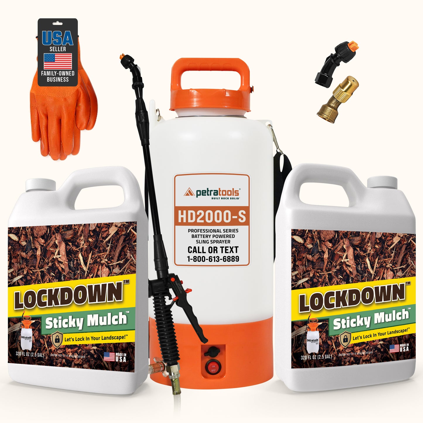 PetraMax LOCKSCAPE Sticky Mulch Glue