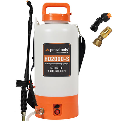 PETRATOOLS 2 GALLON BATTERY SPRAYER - HD2000-S