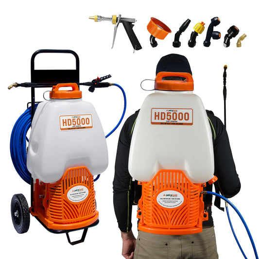 PetraTools Battery Cart Sprayer (6.5 Gallon) - HD5000