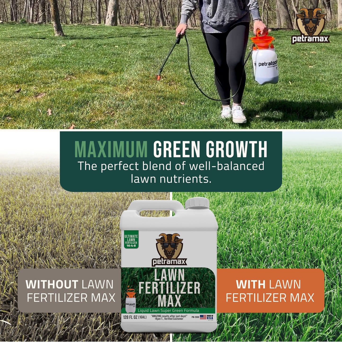 Petramax Lawn Fertilizer Max