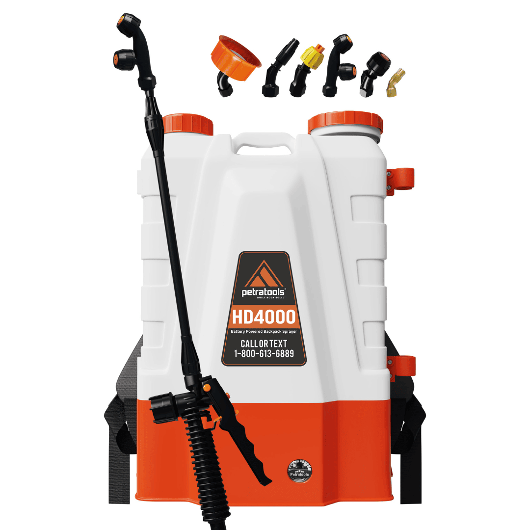 Petratools HD4000 Battery Powered Backpack Sprayer