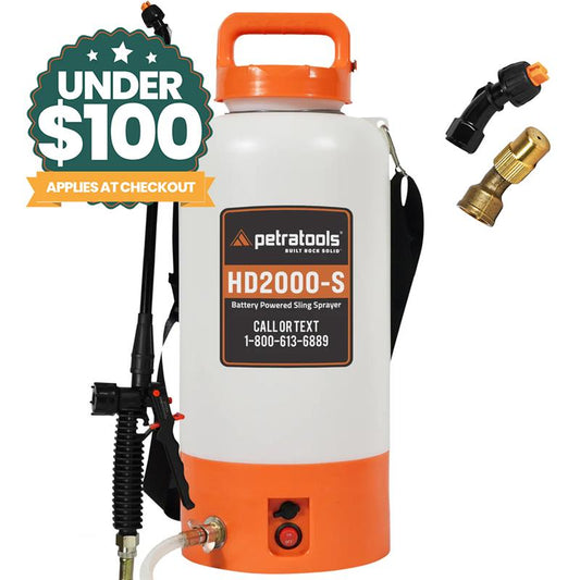 PETRATOOLS 2 GALLON BATTERY SPRAYER - HD2000-S