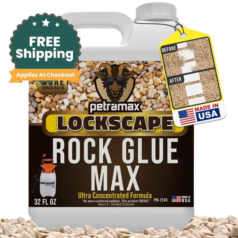 PetraMax Rock Glue Max for Landscaping
