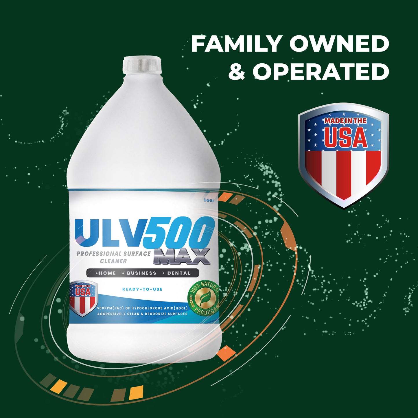 ULV500 Max Professional Surface Cleaner (1Gal)
