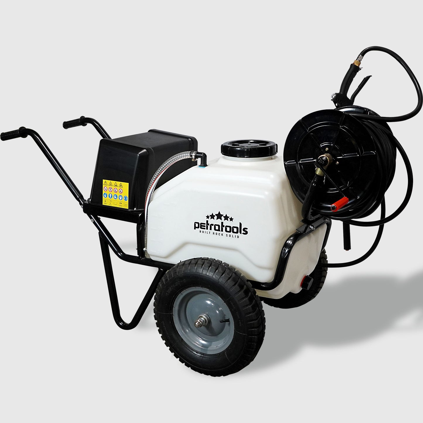 PetraTools HD21000 Wheelbarrow Battery-Powered Sprayer