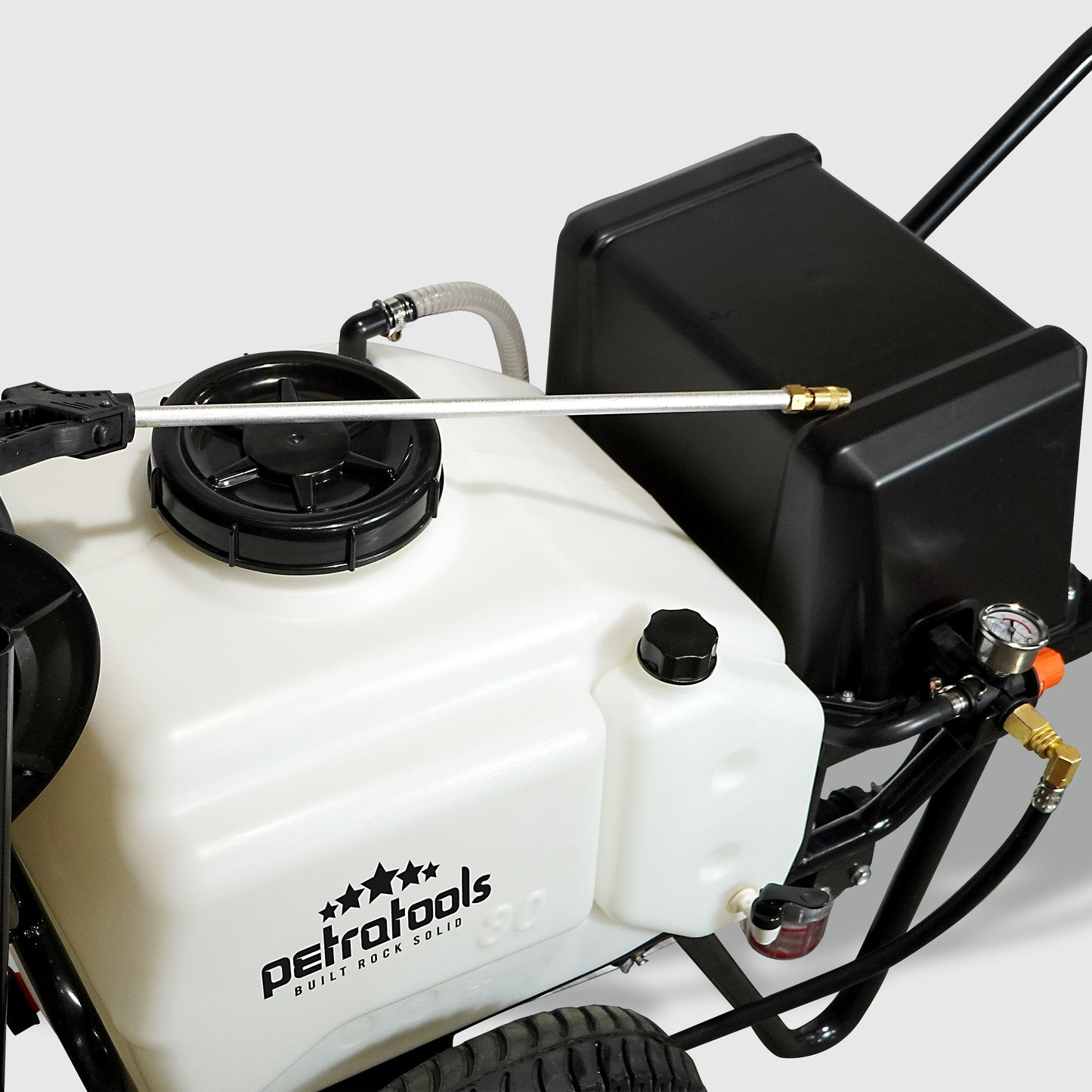 PetraTools HD21000 Wheelbarrow Battery-Powered Sprayer